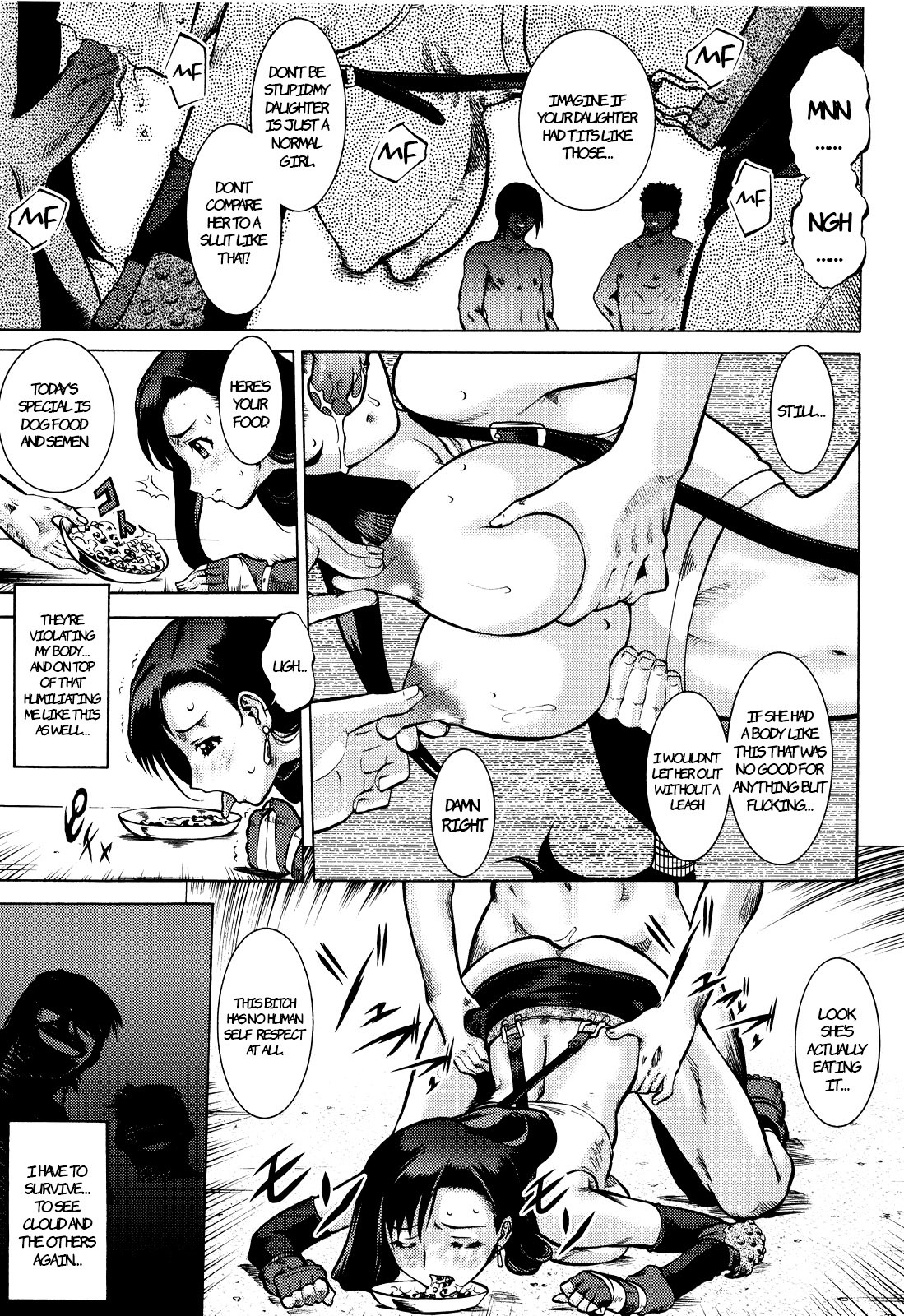 Hentai Manga Comic-Tifa Fell On Hard Times After The Merger of Squeenix-Read-10